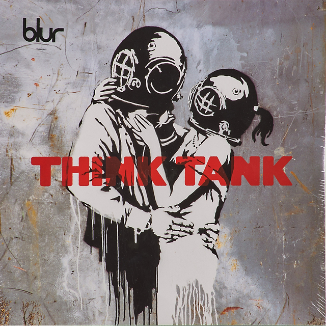 Banksy, ‘Two LP albums featuring artwork by Banksy, "Think Tank by Blur" (sealed) and "Peanut Butter Wolf" Badmeaninggood compilation’, 2003, Rago/Wright
