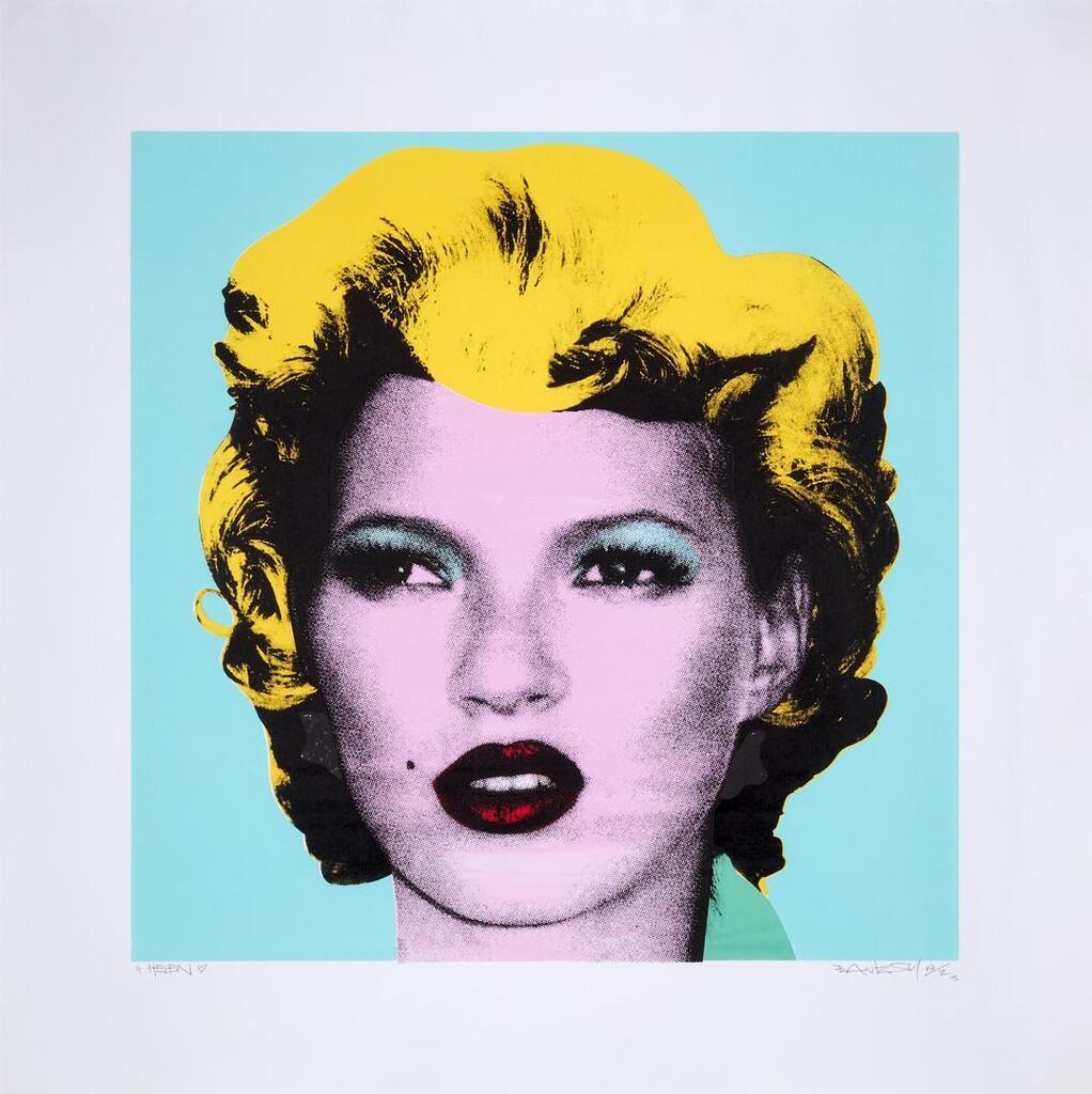 Banksy - Kate Moss: Original Colourway