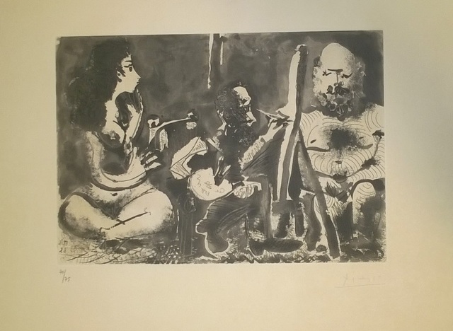 Pablo Picasso, ‘Les Bleus de Barcelone’, 1963, Wallector