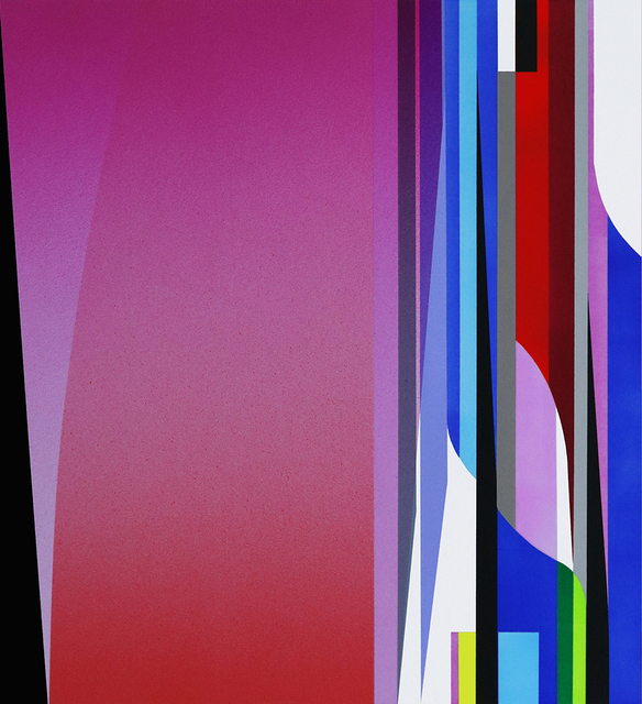 Dion Johnson, ‘Mercury Curtain’, 2019, Painting, Acrylic on paper, Bentley Gallery
