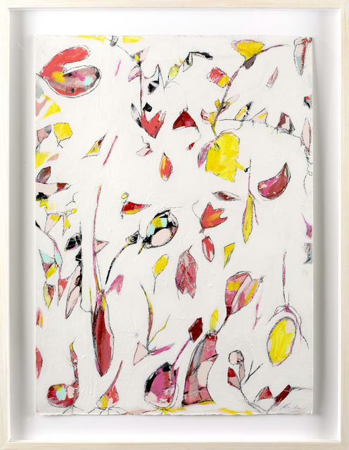 Teresa Roche, ‘Garden Party’, 2019, Painting, Watercolor, acrylic, pencil, charcoal, paper, Miller Gallery Charleston
