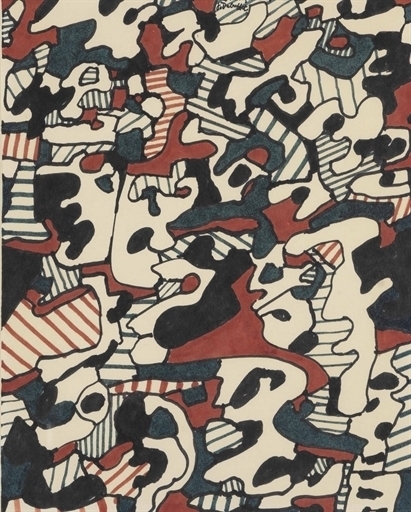 Jean Dubuffet, ‘Logologie, 4 Janvier 1967’, Christie's