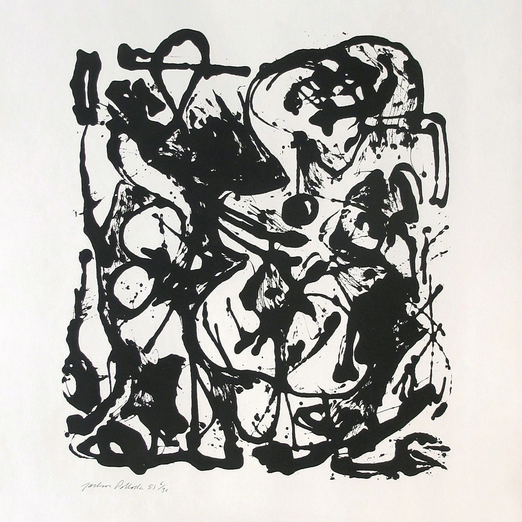 jackson pollock unformed figure 1953