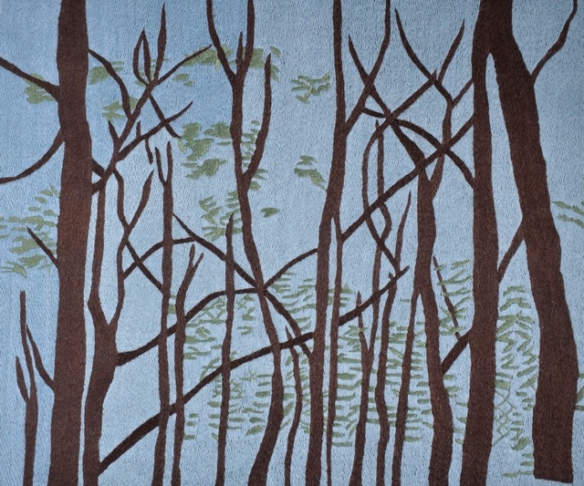 Karine Boulanger, ‘1262’, 2015, Textile Arts, Silk on linen embroidery, Spotte Art