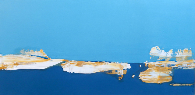Martha Mcaleer, ‘Sunrise at Shelter Island’, Painting, Mixed Media, THE WHITE ROOM GALLERY