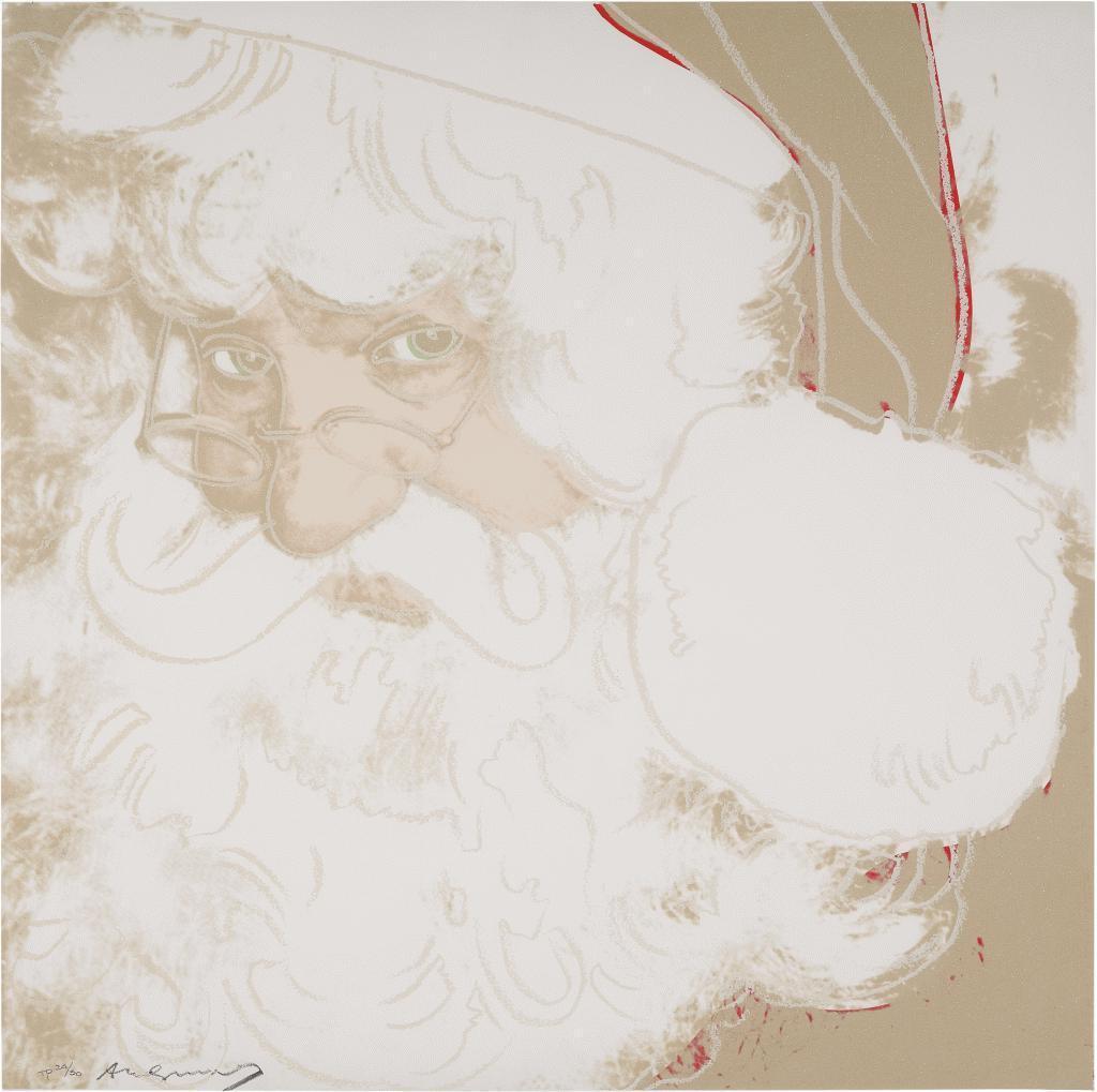 Andy Warhol - Santa Claus, from Myths