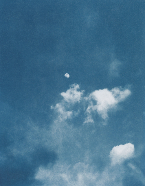 Sean McFarland, ‘Day Moon’, 2018, Photography, Cyanotype, Casemore Kirkeby