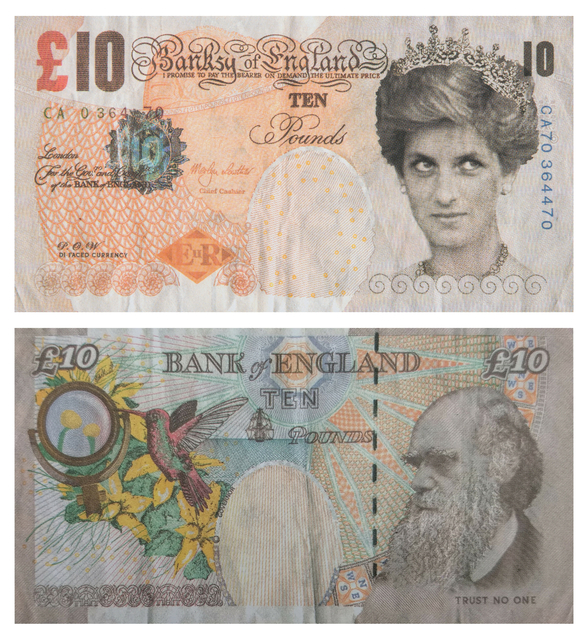 Banksy, ‘Di-faced Tenner’, 2004, RAW Editions Gallery Auction