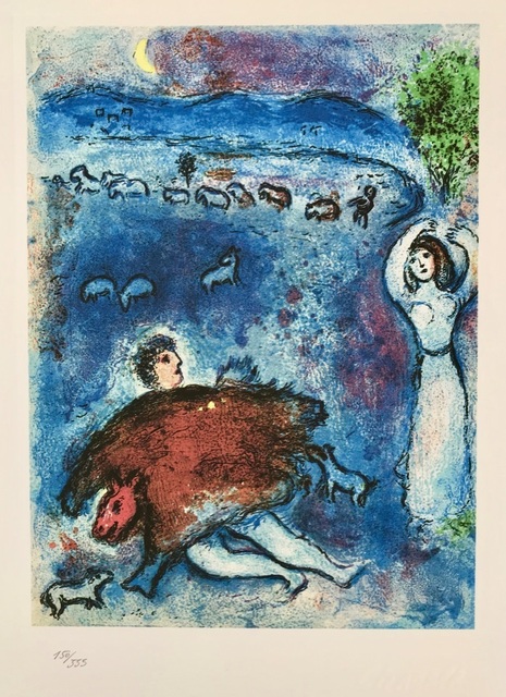 Marc Chagall, ‘La ruse de Dorcon’, 1985, ByNewArt