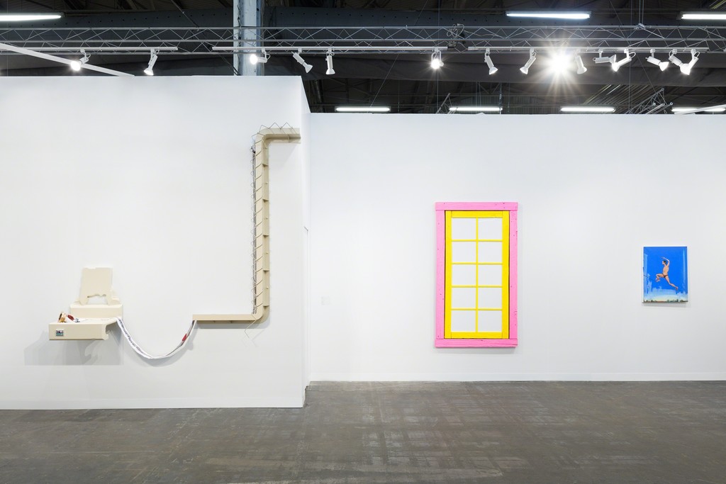 Installation view, Galerie Eva Presenhuber at The Armory Show 2019
Courtesy the artists and Galerie Eva Presenhuber, Zurich / New York
Photo: Lance Brewer Installation view, Galerie Eva Presenhuber at The Armory Show 2019
Courtesy the artists and Galerie Eva Presenhuber, Zurich / New York
Photo: Lance Brewer