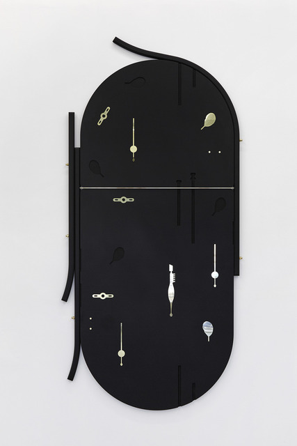 Claire Baily, ‘Onglette’, 2018, Sculpture, Valchromat & brass, CASTOR