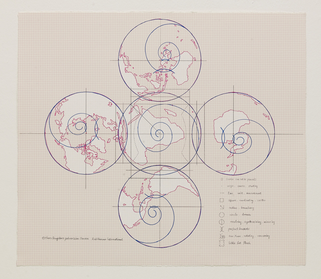 Wu Shanzhuan & Inga Svala Thórsdóttir, ‘World Map - Arctic Fox Arc - Temperature War ’, 2013, STPI