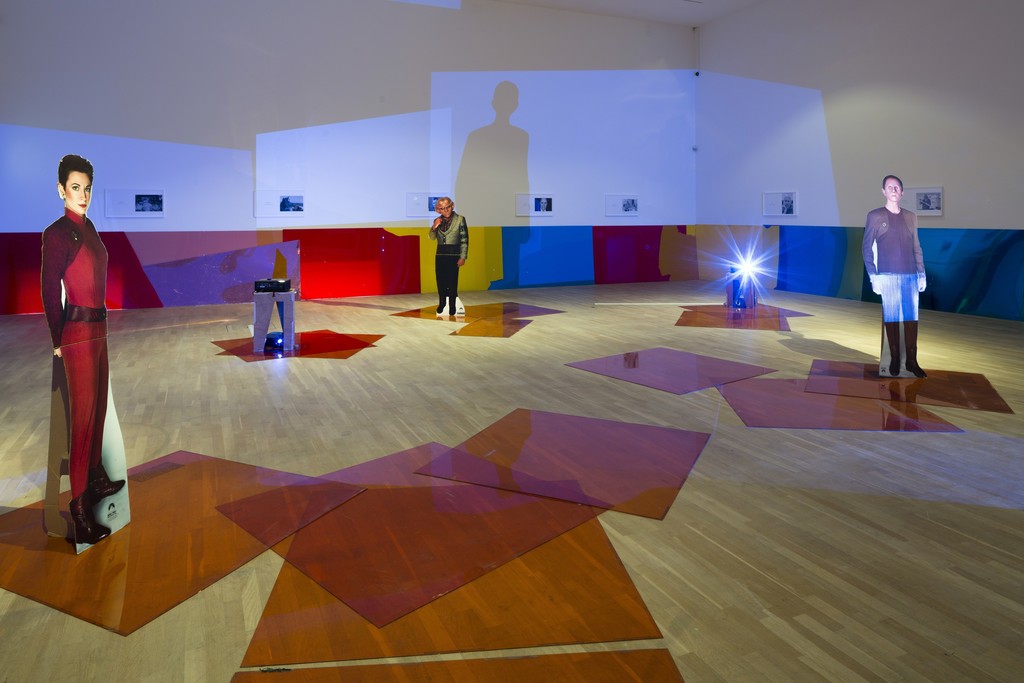 *Into the Dimensional Corridor*, 2014. Photo from the exhibition. Photo: Anders Sune Berg *Into the Dimensional Corridor*, 2014. Photo from the exhibition. Photo: Anders Sune Berg