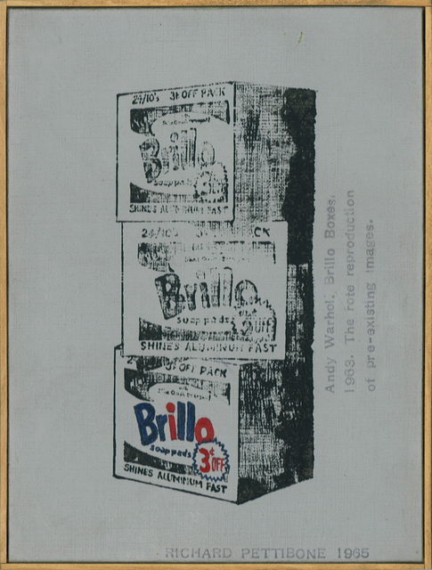 Richard Pettibone, ‘Andy Warhol, "Brillo Boxes", 1963; The rote reproduction of pre-existing images’, 1965, Collectors Contemporary