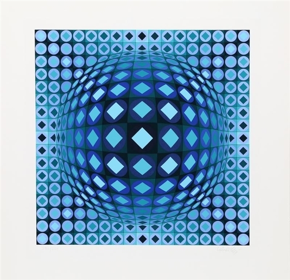 Victor Vasarely KezdiGa (1970) Artsy