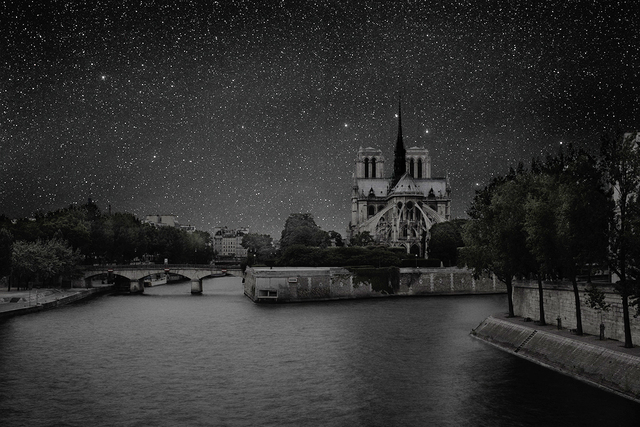 Thierry Cohen, ‘Paris 48° 51’ 03’’ N 2012-07-19 lst 19:46’, Danziger Gallery
