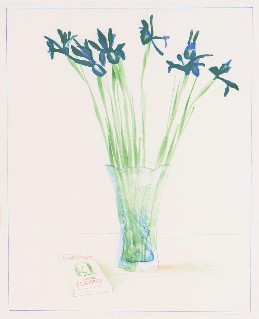 David Hockney - Still Life with Book (Scottish Arts Council 144; Museum of Contemporary Art, Tokyo 135)