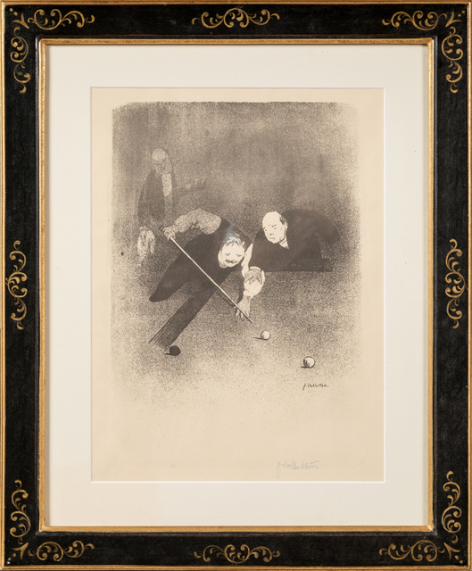 Félix Vallotton, ‘Les Raseurs’, 1893, Print, Original lithograph on wove paper, Samhart Gallery