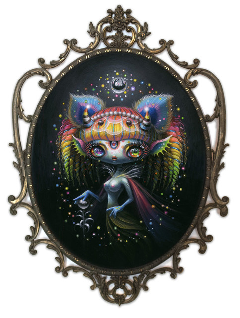 Yoko d'Holbachie, ‘Light and Dark’, 2019, Painting, Acrylic on coated board, Haven Gallery