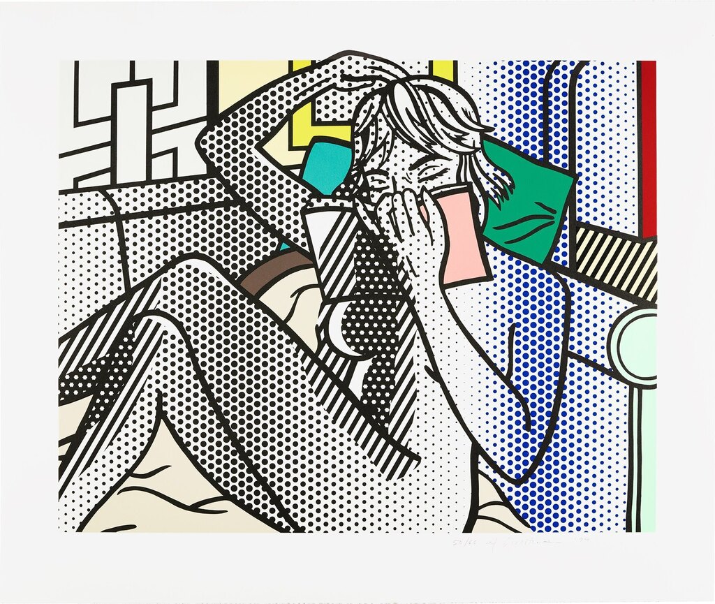 Roy Lichtenstein - Nude Reading, from Nudes series (C. 288)