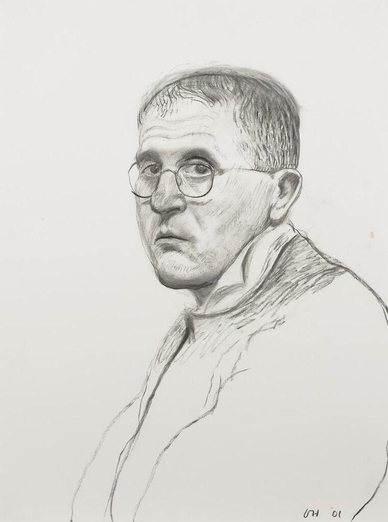 David Hockney - Self Portrait, Weekend of March 3, 2001
