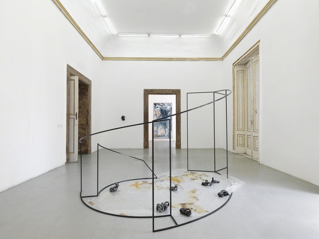 A boat is a floating piece of space, toward the Horizon - Partial view of the exhibition - June 2017 - Galleria Alfonso Artiaco A boat is a floating piece of space, toward the Horizon - Partial view of the exhibition - June 2017 - Galleria Alfonso Artiaco
