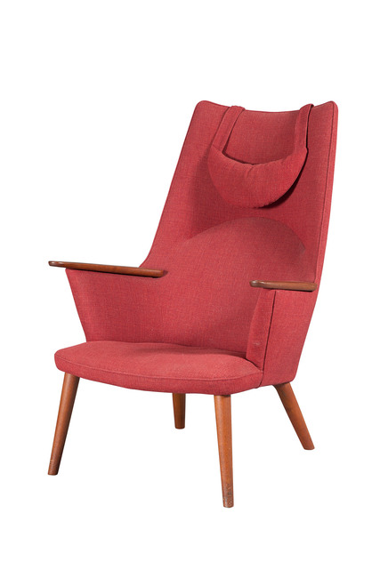 ‘Hans Wegner Upholstered Teak Model AP 27 Armchair’, Design/Decorative Art, Doyle