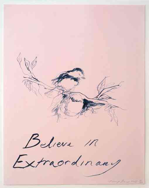 Tracey Emin, ‘Believe in Extraordinary’, 2015, Tanya Baxter Contemporary
