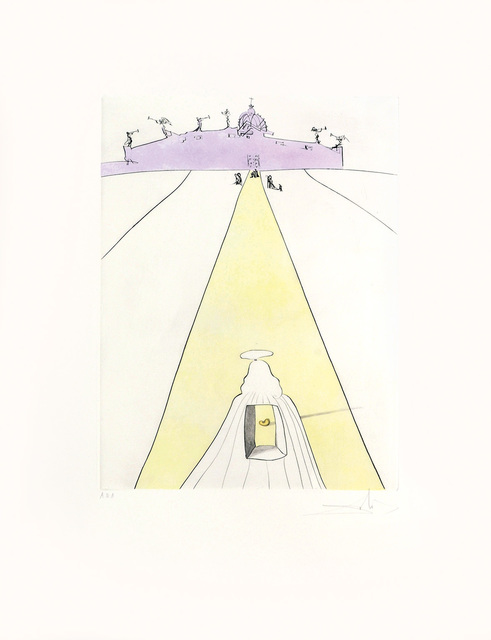 Salvador Dalí, ‘Dieu, le temps, l’espace et le pape. (God, Time, Space and the Pope.)’, 1974, Peter Harrington Gallery