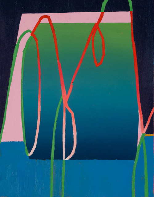 Morgan Ward, ‘3539 UP’, 2018, Painting, Oil and acrylic wash on canvas and board, Candida Stevens Gallery