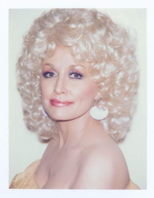 Andy Warhol, ‘Andy Warhol, Polaroid Photograph of Dolly Parton, 1985’, 1985, Photography, Polaroid, Hedges Projects