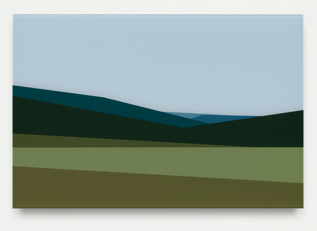 Julian Opie, ‘Hills 1’, 2017, Krobath