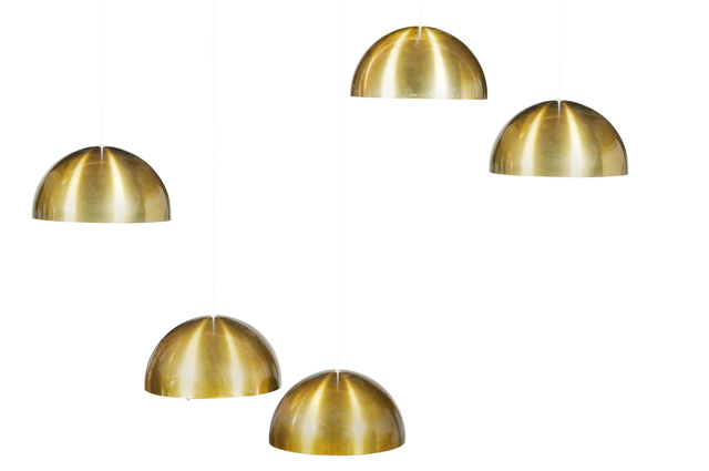 Vilhelm Wohlert, ‘Set of 5 pendant lamps’, 1967, Aguttes