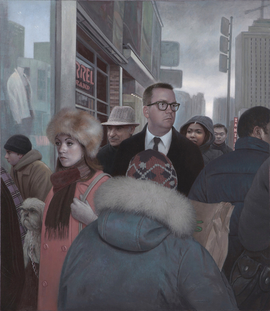 Glenn Priestley, ‘Pickle Barrel’, 2015-17, Painting, Oil on canvas mounted to aluminum, Kinsman Robinson Galleries
