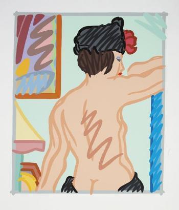 Tom Wesselman - 1960 Judy with Black Hat