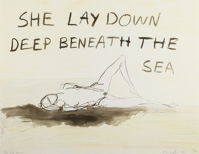 Tracey Emin, ‘She lay deep down beneath the sea’, 2011, Forum Auctions