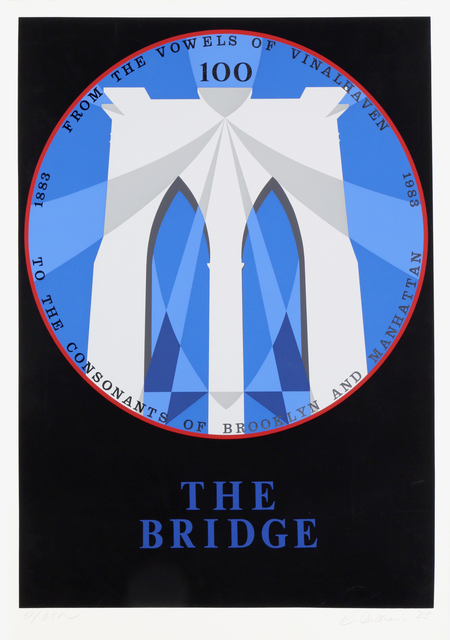 Robert Indiana, ‘Brooklyn Bridge from the New York, New York Portfolio’, 1983, RoGallery
