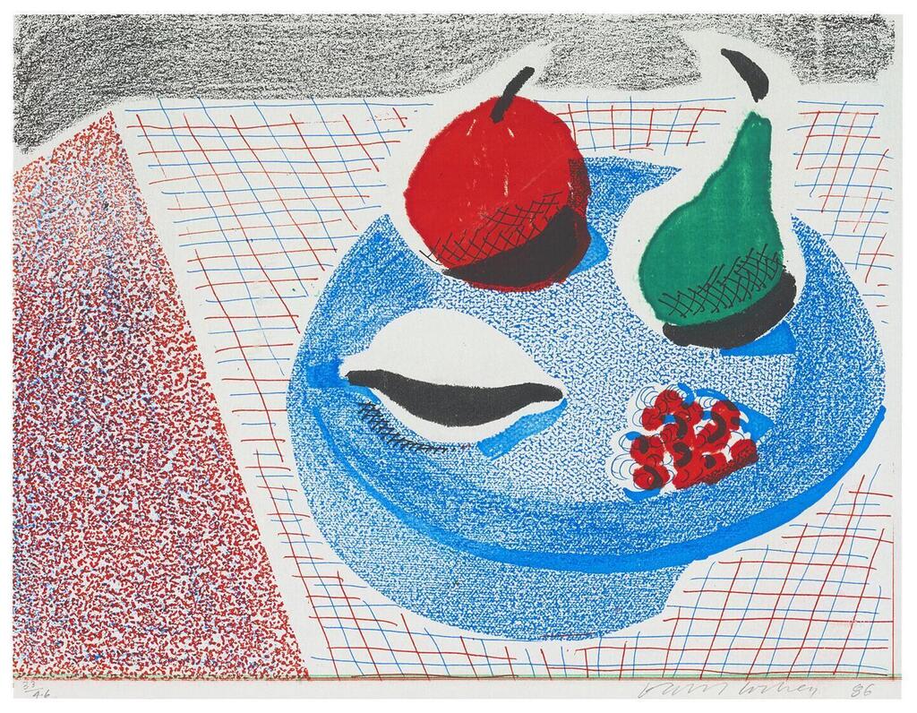 David Hockney - The Round Plate, April 1986