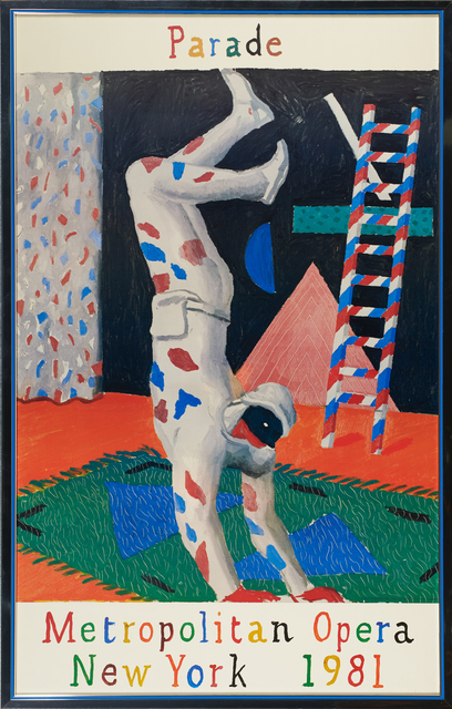 David Hockney, ‘Parade for Metropolitan Opera’, 1981, Rago/Wright