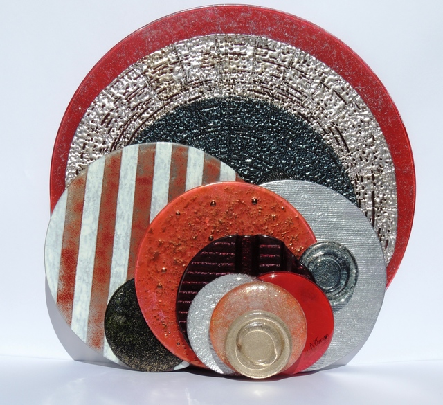 Janine Altman, ‘Textured Circles’, 2013, ACCS Visual Arts