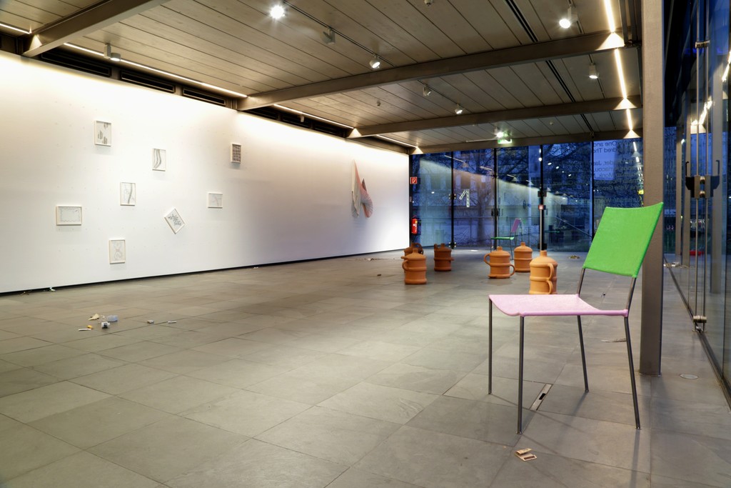 Installation view One, No One and One Hundred Thousand, arranged by Luca Lo Pinto, Kunsthalle Wien 2016, Photo: David Avazzadeh Installation view One, No One and One Hundred Thousand, arranged by Luca Lo Pinto, Kunsthalle Wien 2016, Photo: David Avazzadeh