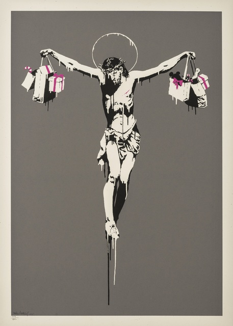 Banksy, ‘Christ with Shopping Bags’, 2004, Forum Auctions