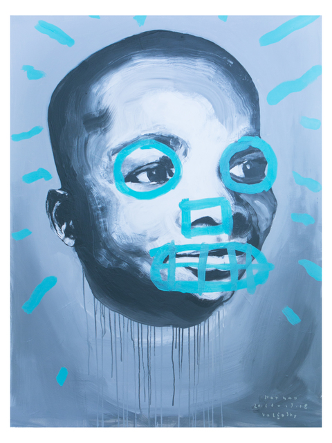 Nathan Louis Valensky, ‘Child King jr’, 2018, Painting, Acrylic on canvas, Joseph Gross Gallery