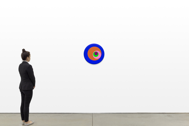 Paul Henry Ramirez, ‘Paint Pour 3’, 2015, Painting, Acrylic on convex canvas, RYAN LEE