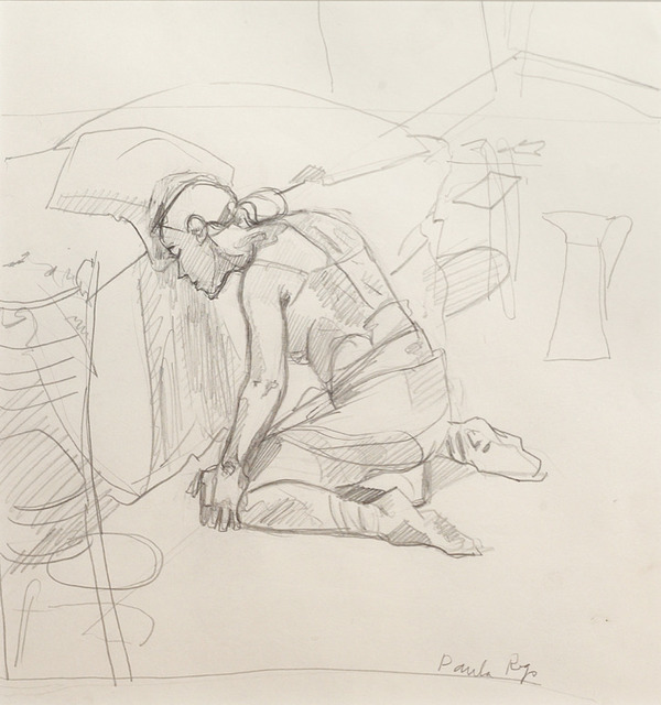Paula Rego, ‘Study for abortion 1’, 1999, Galerie Sophie Scheidecker