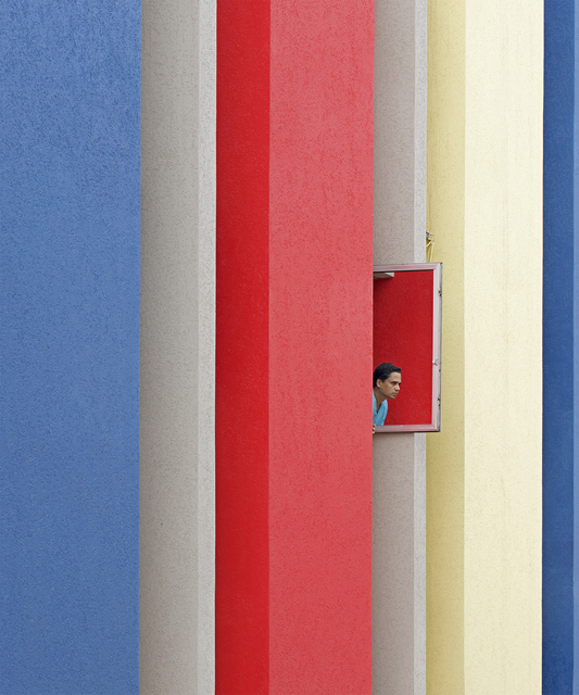 Serge Najjar, ‘Reflected Red’, 2016, Catherine Edelman Gallery