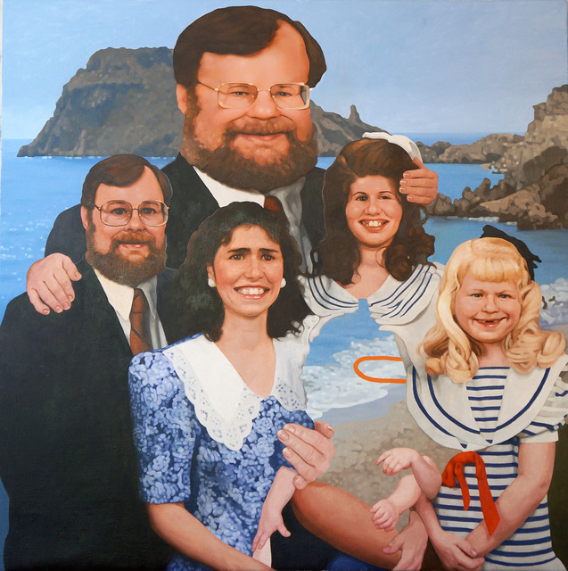 Colin Chillag, ‘Family Portrait #6’, 2019, Painting, Oil on canvas, The Secret Gallery