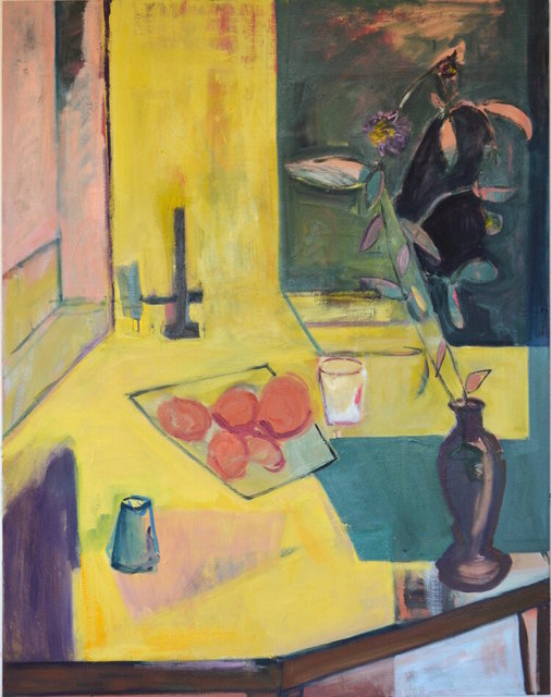 Emi Winter, ‘Still life with Dahlia’, 2015, Painting, Oil on canvas, Quetzalli Arte y Diseño