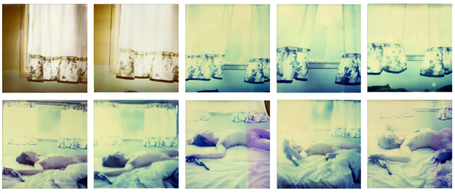 Stefanie Schneider, ‘Waiting III (Sidewinder)’, ca. 2005, Photography, Digital archival pigment print on Hahnemühle paper, based on 10 original Polaroids, Instantdreams