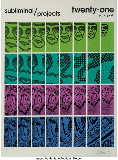Shepard Fairey, ‘Twenty-One’, 2017, Heritage Auctions